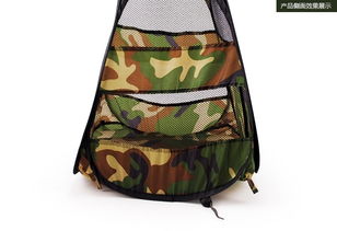 田田貓 可折疊滌綸迷彩貓帳篷 生活日用 貓咪專區(qū) 波奇寵物商城