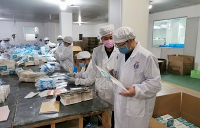 江西鷹潭開展醫(yī)用口罩備案后核查工作